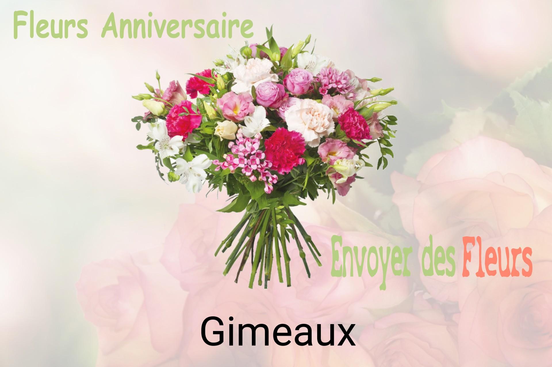 Bouquet de fleurs d’anniversaire livré à Gimeaux